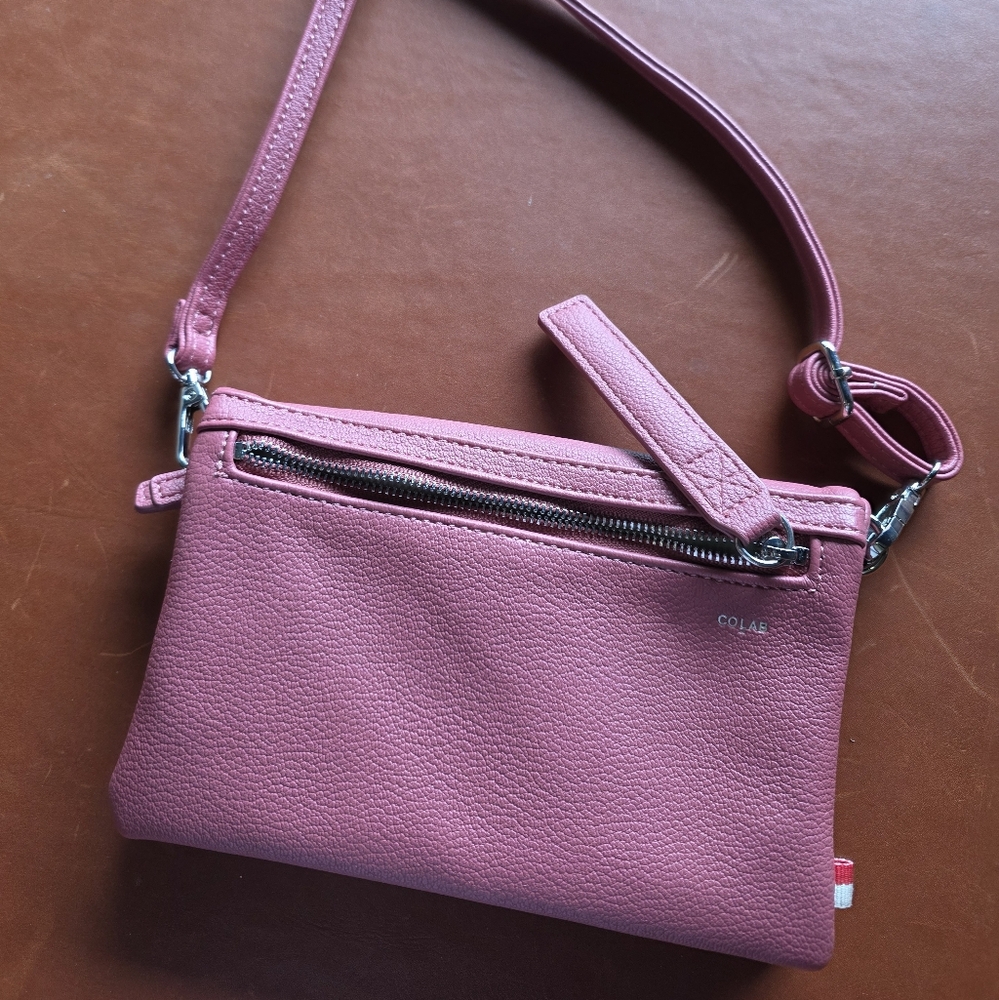 Pink Crossbody Bag